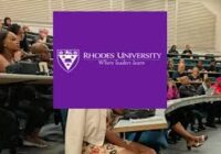 Rhodes University Online Application 2026-2027