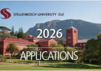 University Of Stellenbosch Online Application Date 2026-2027