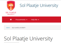 Sol Plaatje University Tenders
